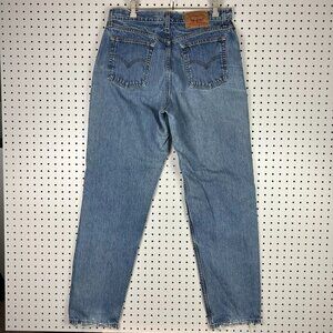 Levi's 560 Vtg Jeans 14 Regular 32x34 Loose Fit Straight Leg Cotton Distressed